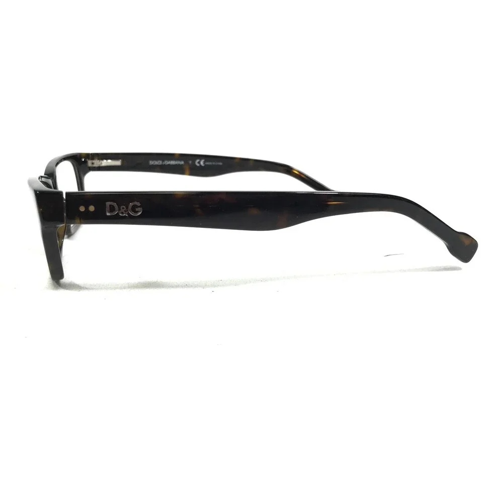 Dolce & Gabbana Eyeglasses Frames DD 1165 502 Brown Tortoise Horn Rim 51-15-140